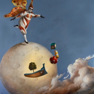 Danzando a colori sulla luna